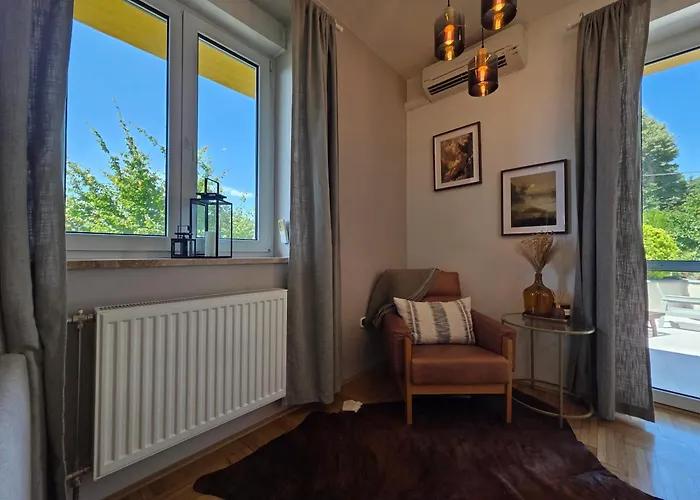 Appartement Grand Terrace With Ac & Heating